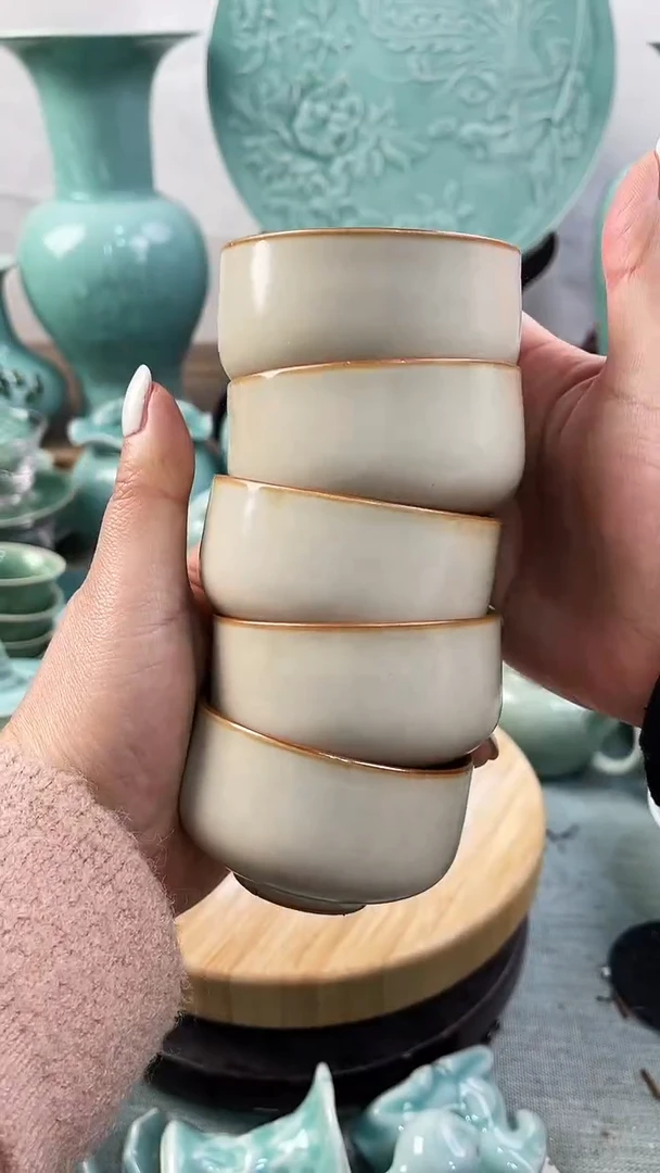 【闪购商品】5个  特价福利 微瑕 慧仙青瓷
