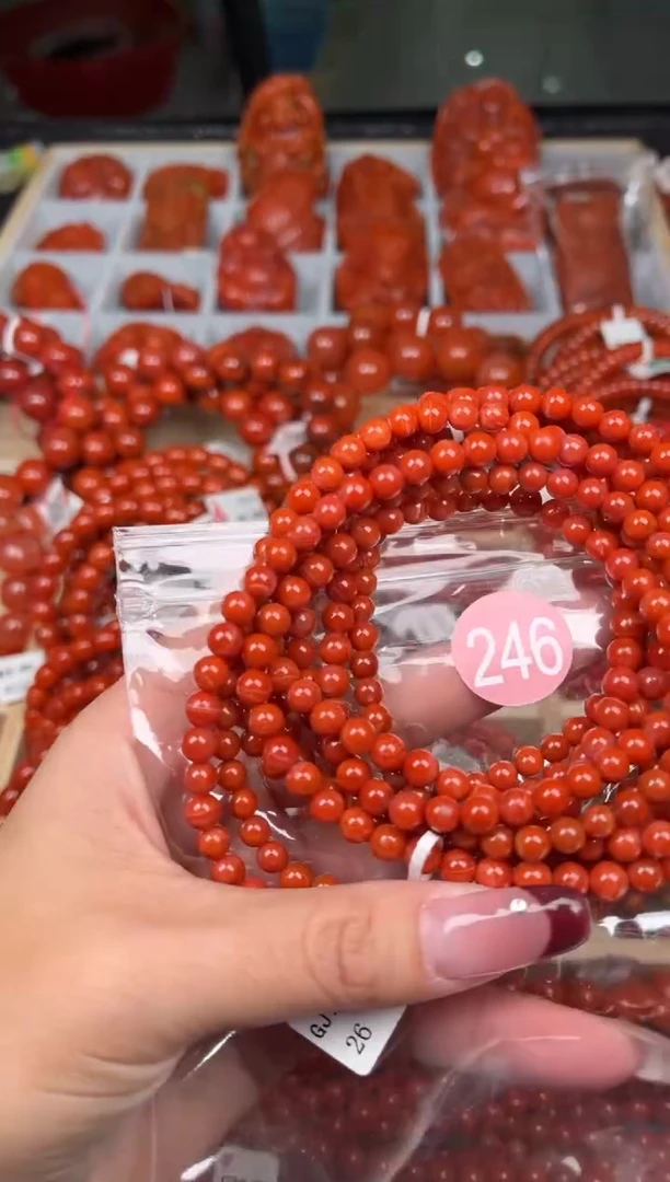 【闪购商品】南红玛瑙珠宝奇石未镶嵌246-5+随机多样性/一条