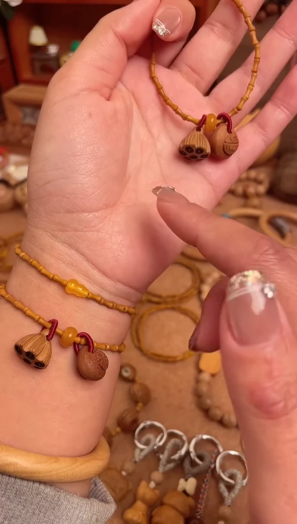 竹节手串一物一拍好运连连单圈