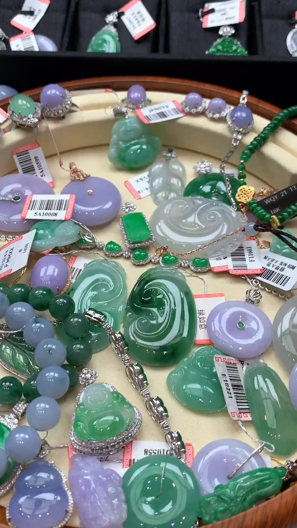 【闪购商品】翡翠颈饰未镶嵌福利款手牌没运费险