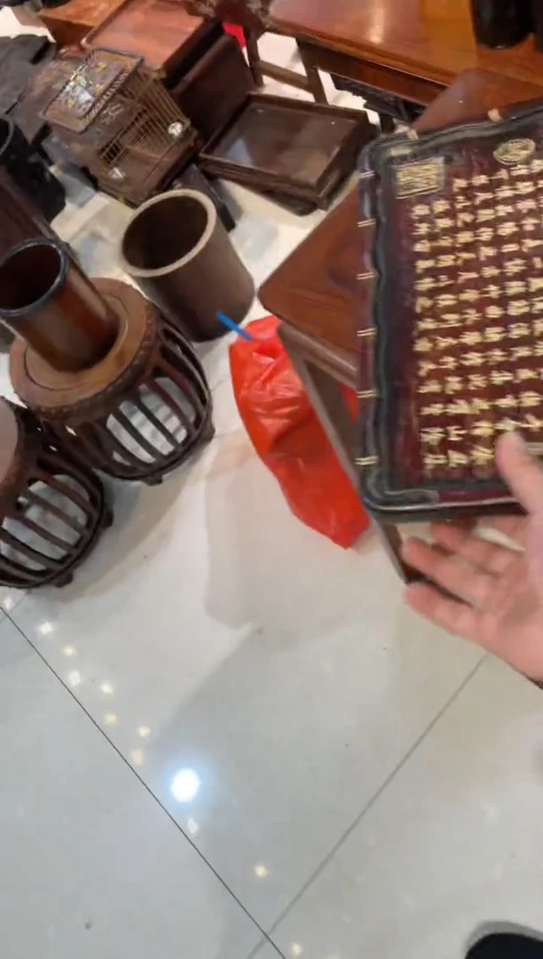 木紫檀兰亭序茶盘啊啊啊