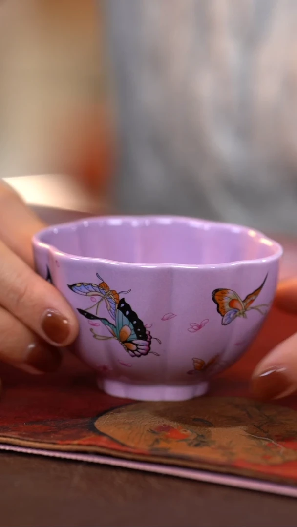 茶杯紫砂【宜景窑系列】贝壳