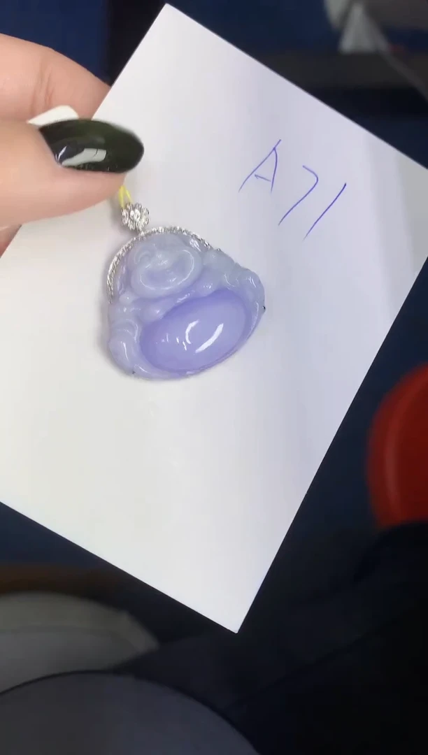 【闪购商品】翡翠颈饰18K金镶嵌00000000000