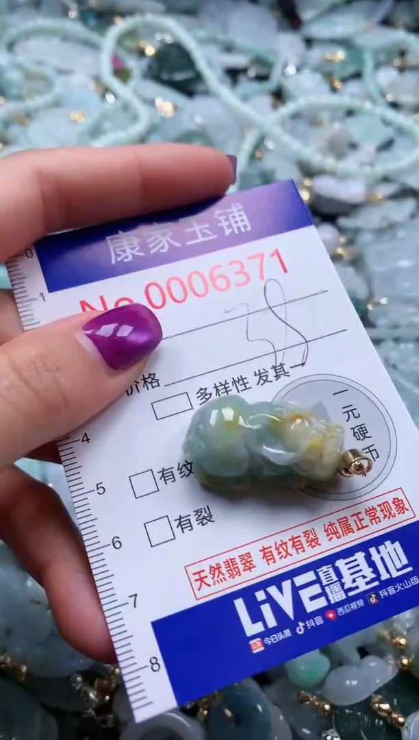颈饰未镶嵌翡翠6371