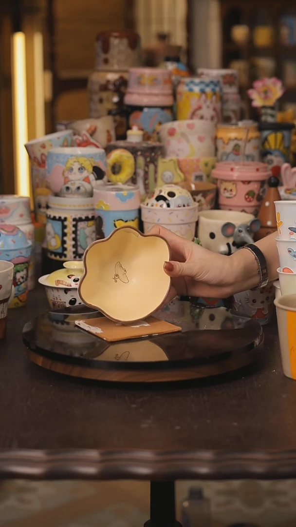 景德镇釉下彩绘设计师款式陶瓷