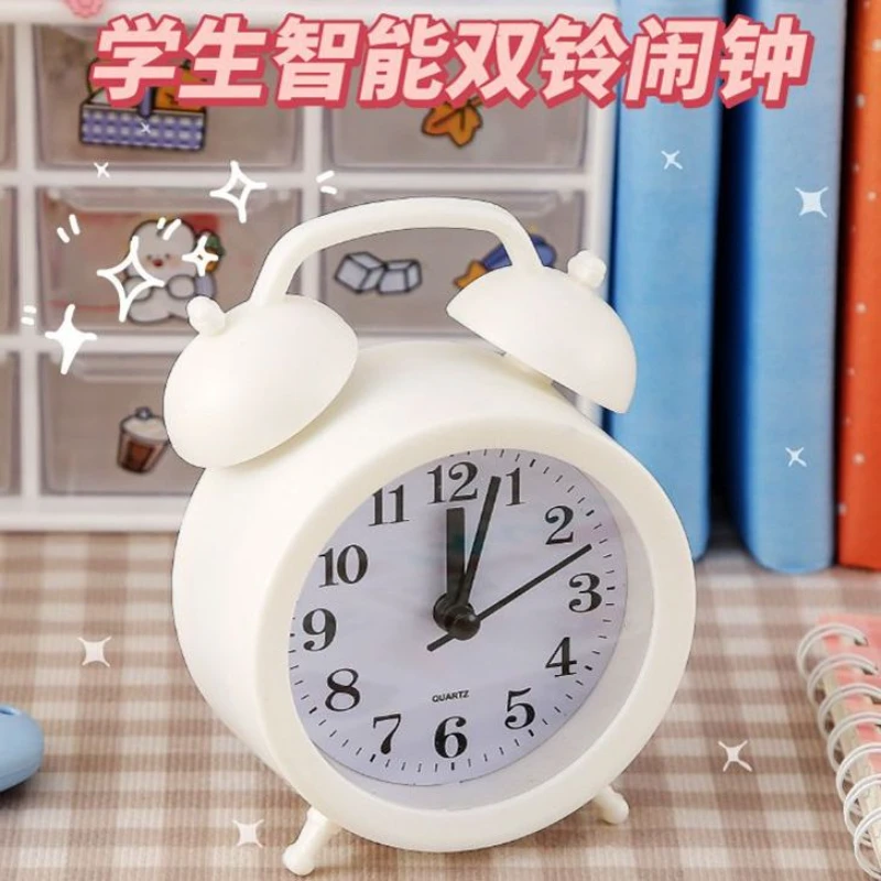 闹钟学生起床神器强力叫醒男女孩计时两用宿舍桌面小时钟