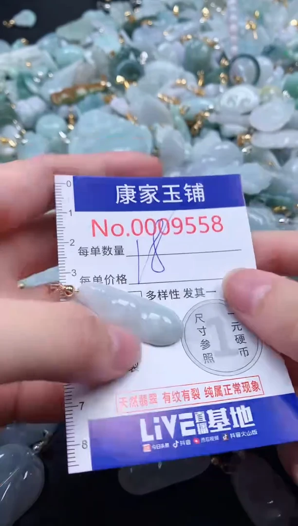 颈饰未镶嵌翡翠9558