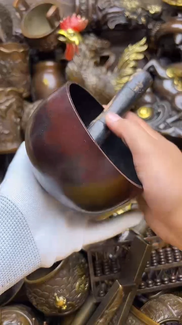 精美铜器，点击下单