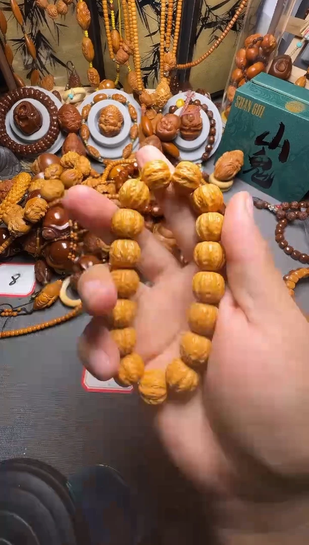 手串橄榄核京八棱