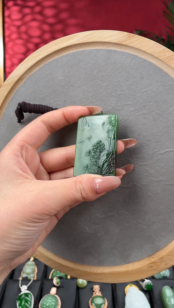 未镶嵌和田玉挂件017