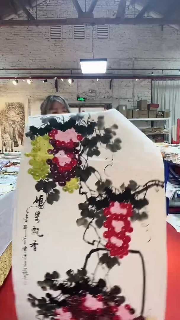 国画国画字画手绘作品