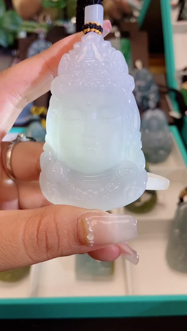 颈饰未镶嵌翡翠缅甸天然翡翠