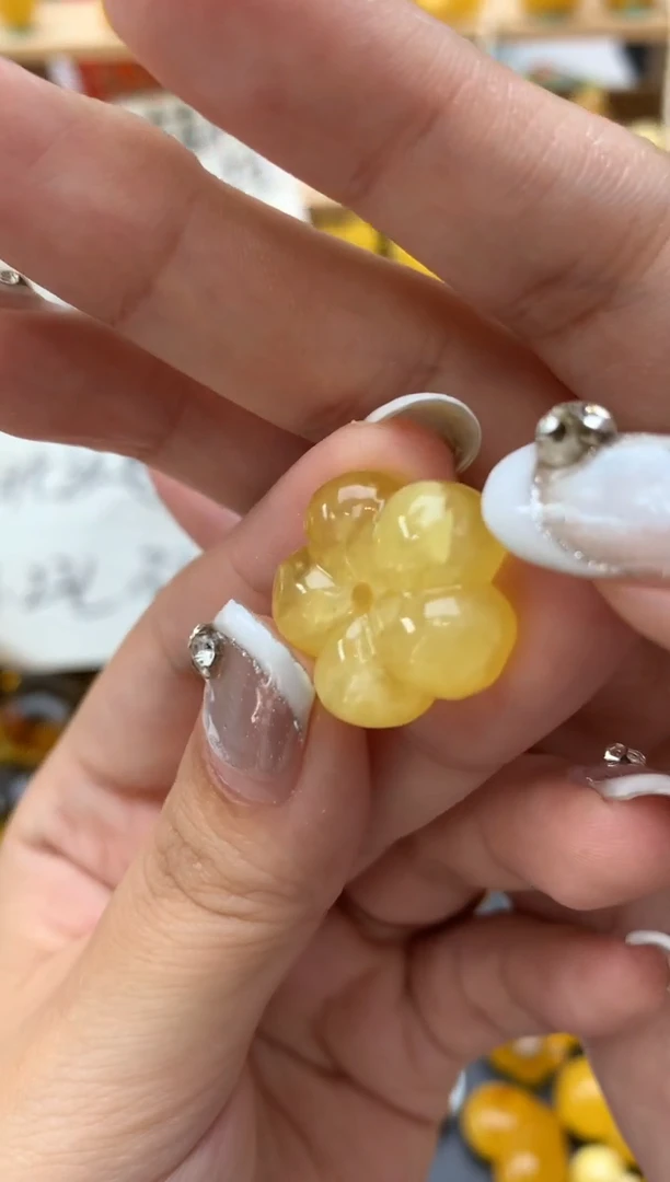 琥珀未镶嵌珠宝奇石047琥珀蜜蜡微瑕
