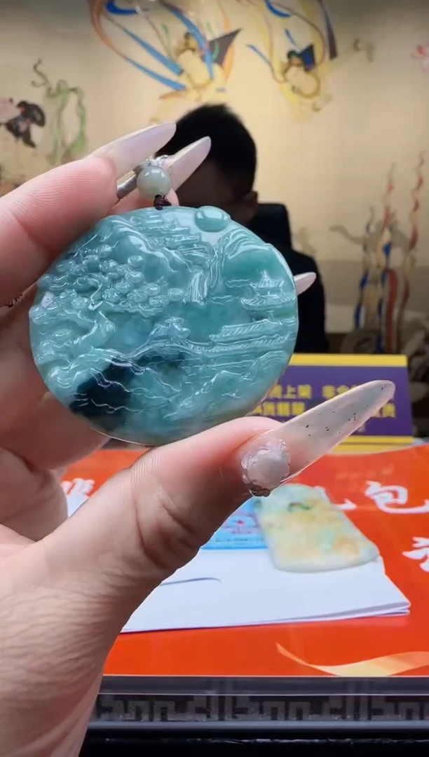 颈饰未镶嵌翡翠Q01951翡翠