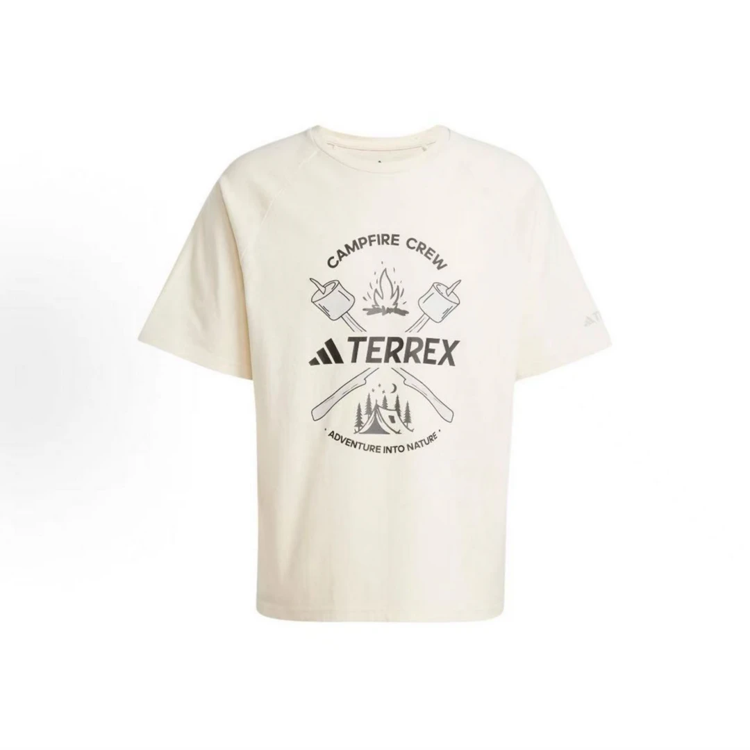 adidas/阿迪达斯Terrex SS25柔软舒适透气短袖T恤 男款 JI8317