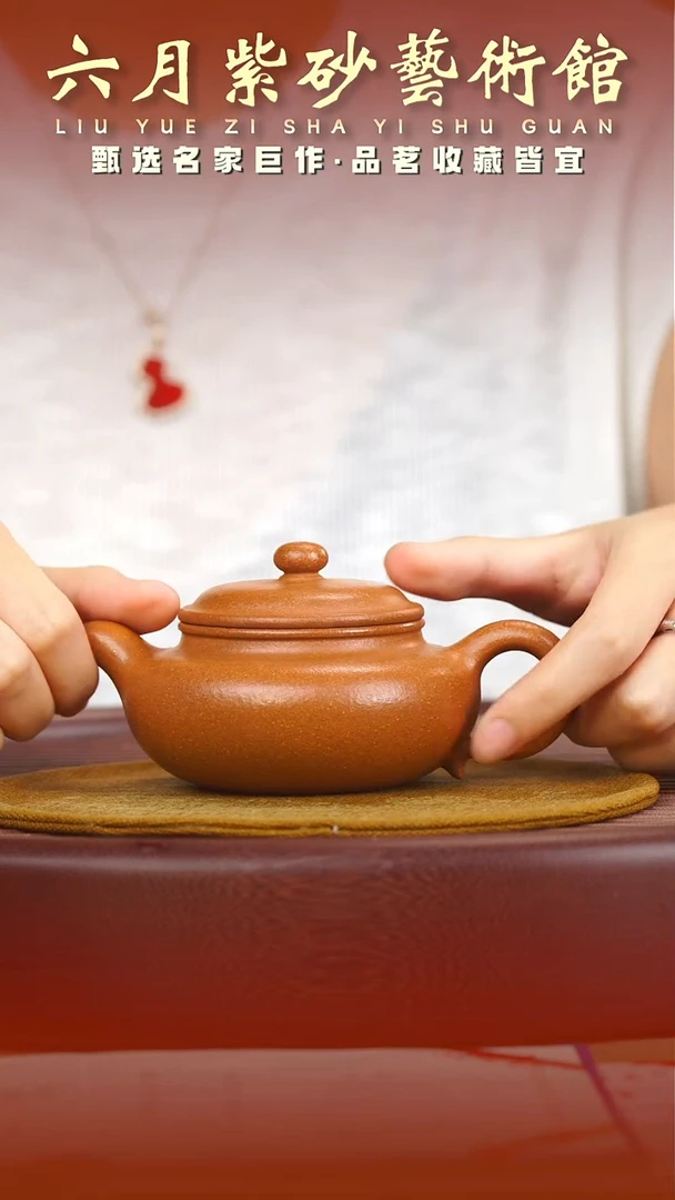 茶壶紫砂宜兴紫砂六月茶器