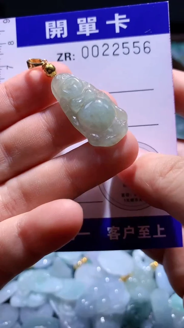 翡翠未镶嵌颈饰翡翠A货（不含链）