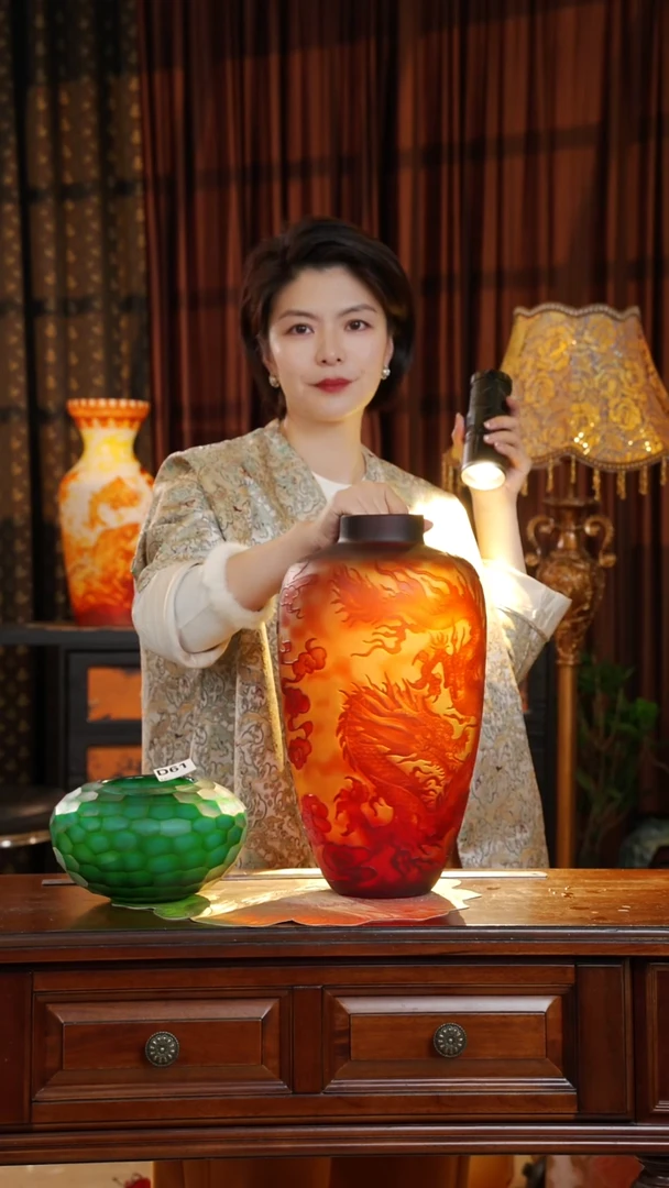 琉璃新*语葛蕾--双龙戏珠