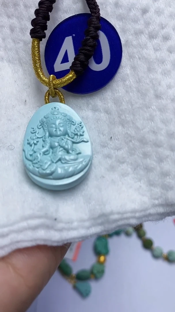 【闪购商品】绿松石项链未镶嵌40