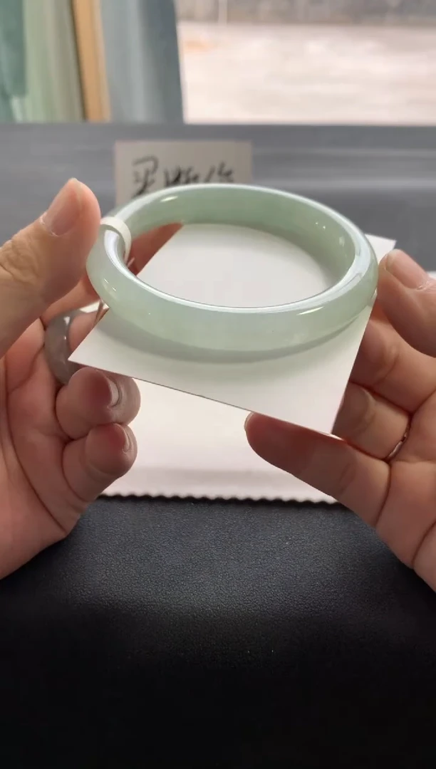 【闪购商品】翡翠手镯未镶嵌56圆条A9603买断