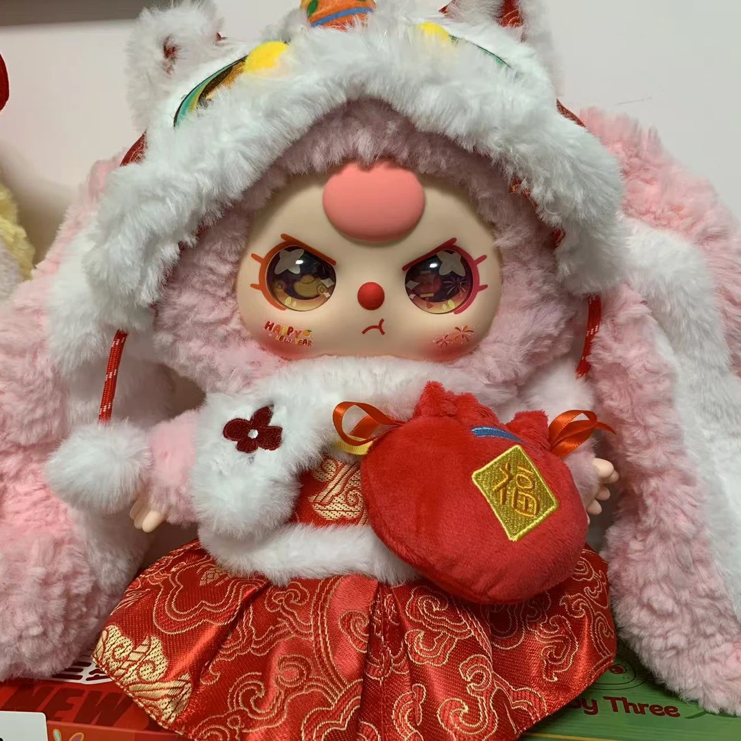 【新年400%】正品娃三岁新年400毛绒玩具一对