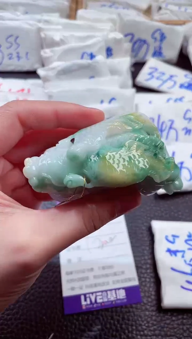 翡翠未镶嵌颈饰00005155