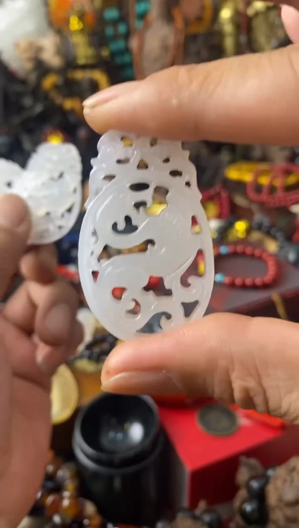 石英质玉未镶嵌颈饰---主播精选推荐---一物一图