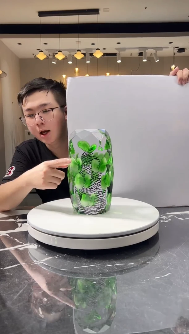 摆件巴比特美学-绿色繁花梦