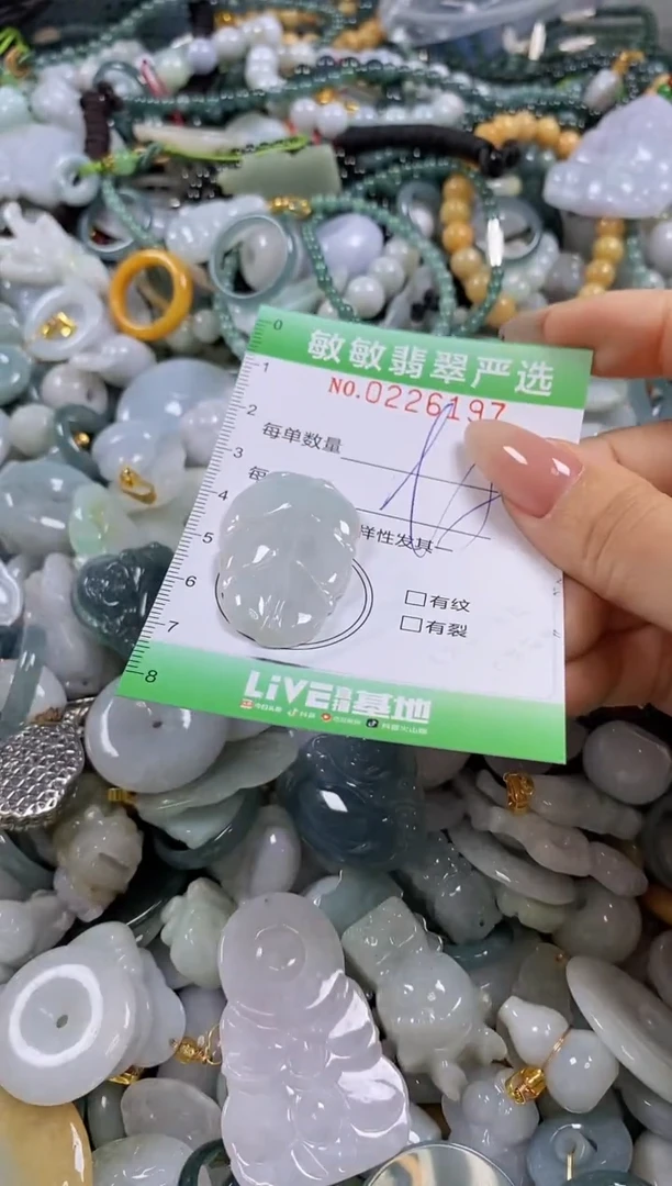 翡翠未镶嵌颈饰闪购0226197