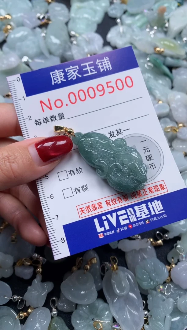 颈饰未镶嵌翡翠9500