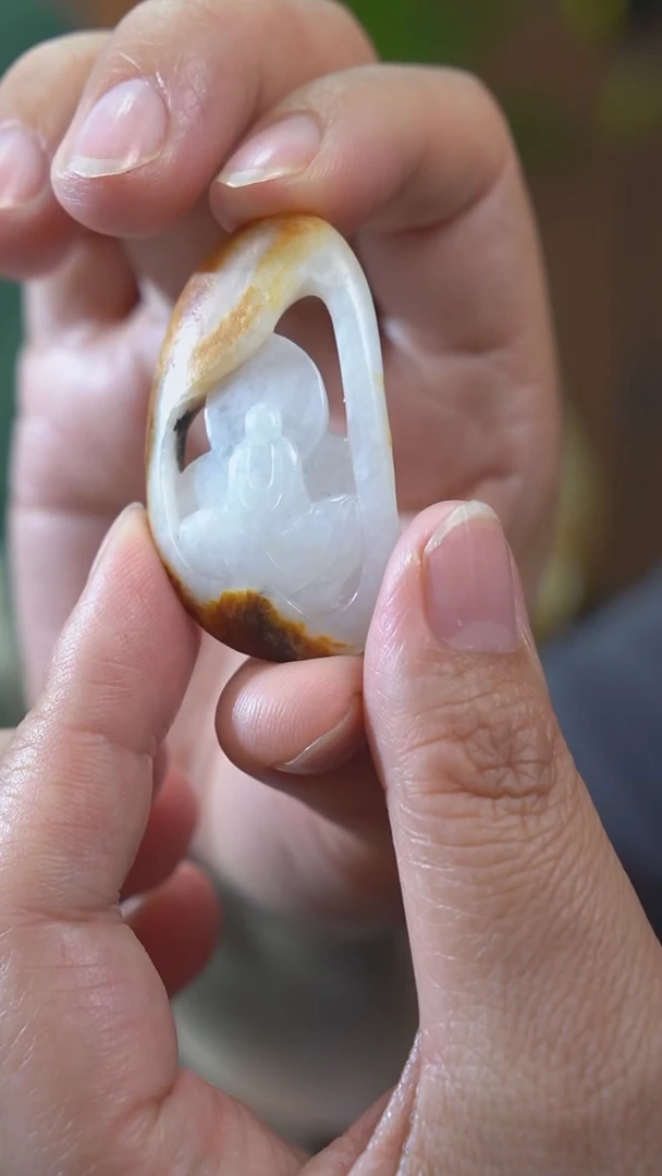 和田玉未镶嵌吊坠(不含链)吊坠