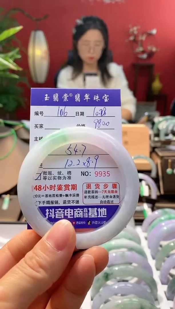 未镶嵌手镯翡翠翡翠106