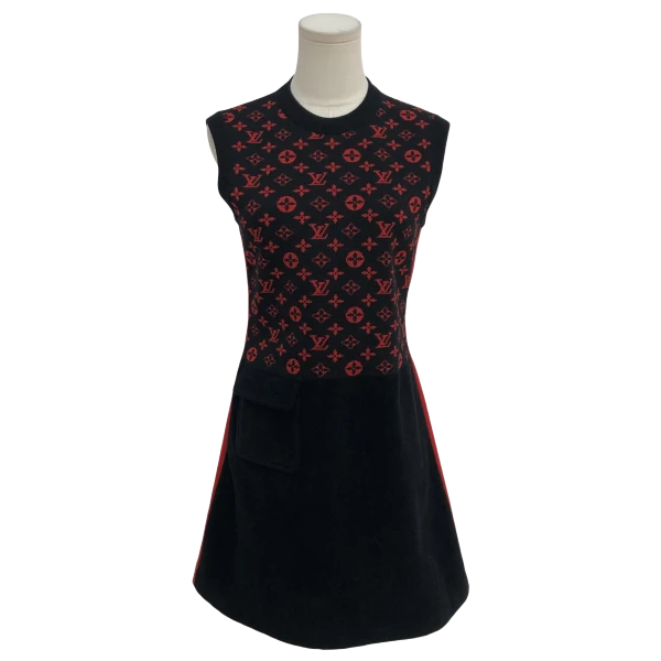 妃鱼/路易威登/绵羊毛/连衣裙/95新/凡1022