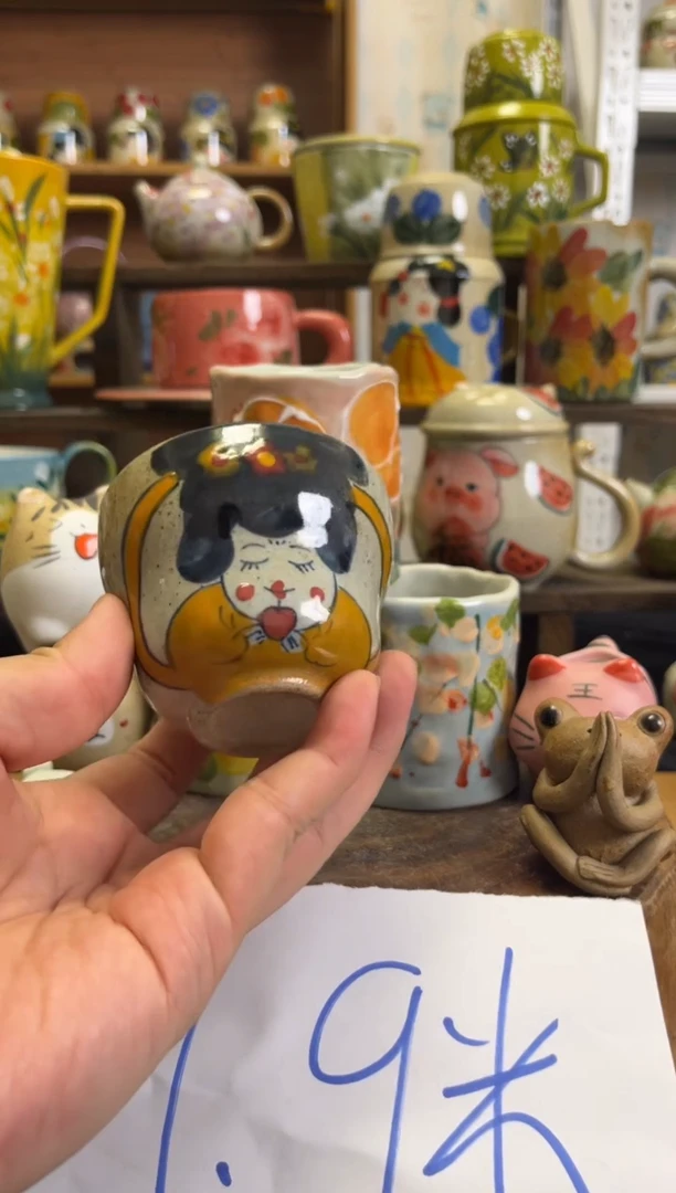 手工手绘景德镇高温瓷