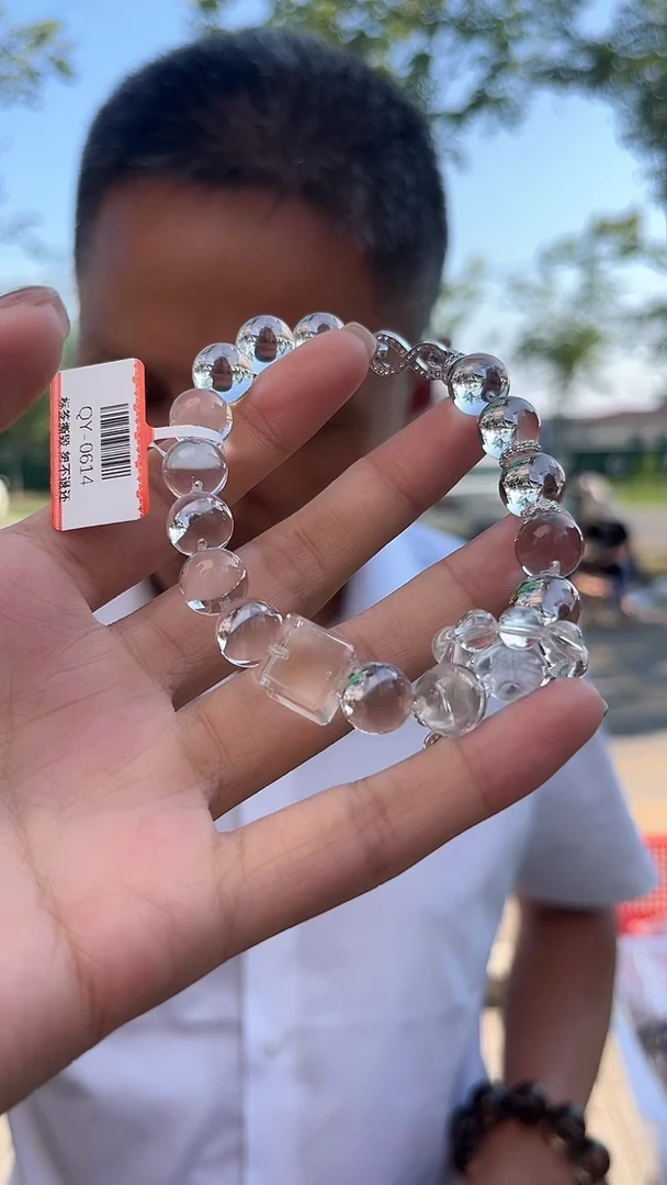 水晶手链未镶嵌天然DIY手串多样性发一10mm