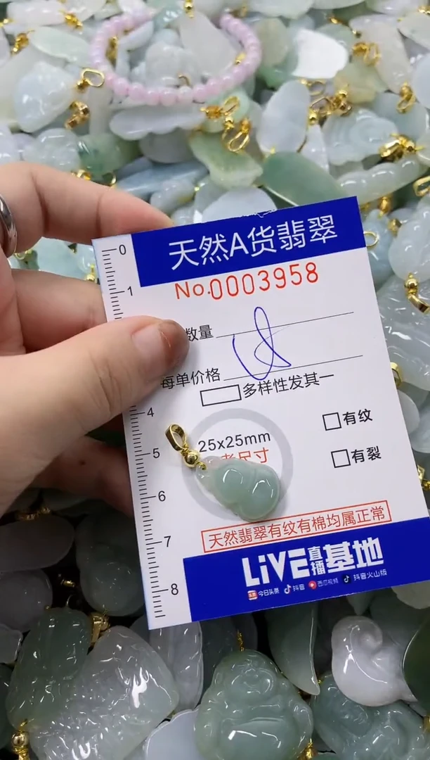 颈饰未镶嵌翡翠天然A货翡翠