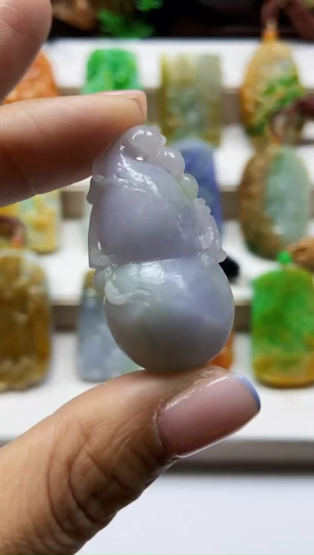 颈饰未镶嵌翡翠翡翠A货