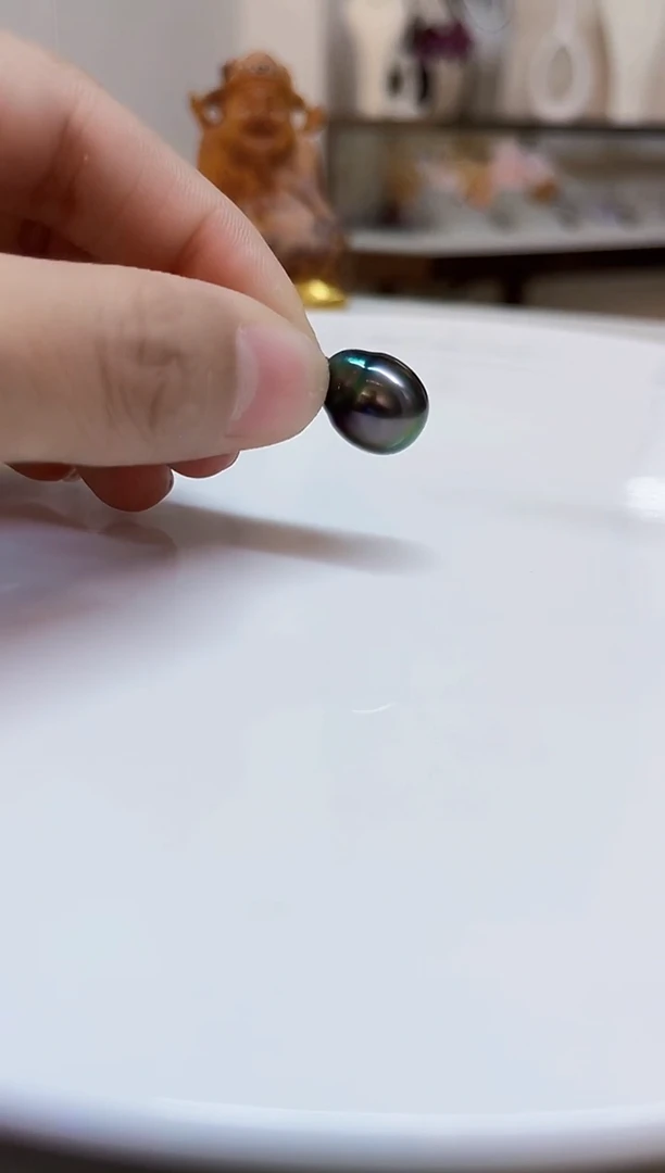 银S925镶嵌颈饰海水珍珠12-13mm