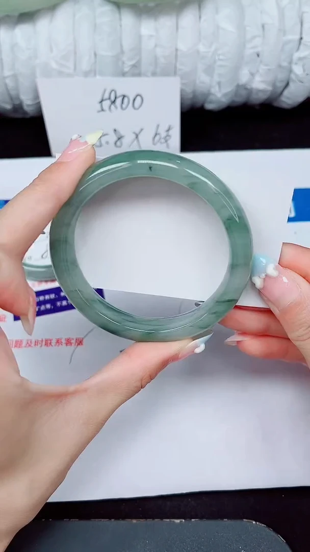 未镶嵌手镯石英质玉375-59/60