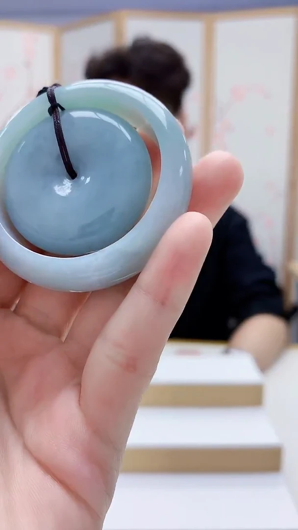 未镶嵌定制翡翠5140lr-毛货挂件17