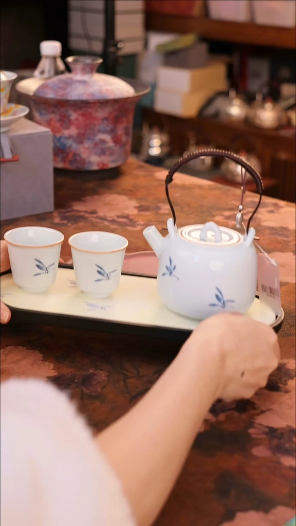 【闪购商品】陶瓷茶具（无礼盒无茶盘）@@A10635