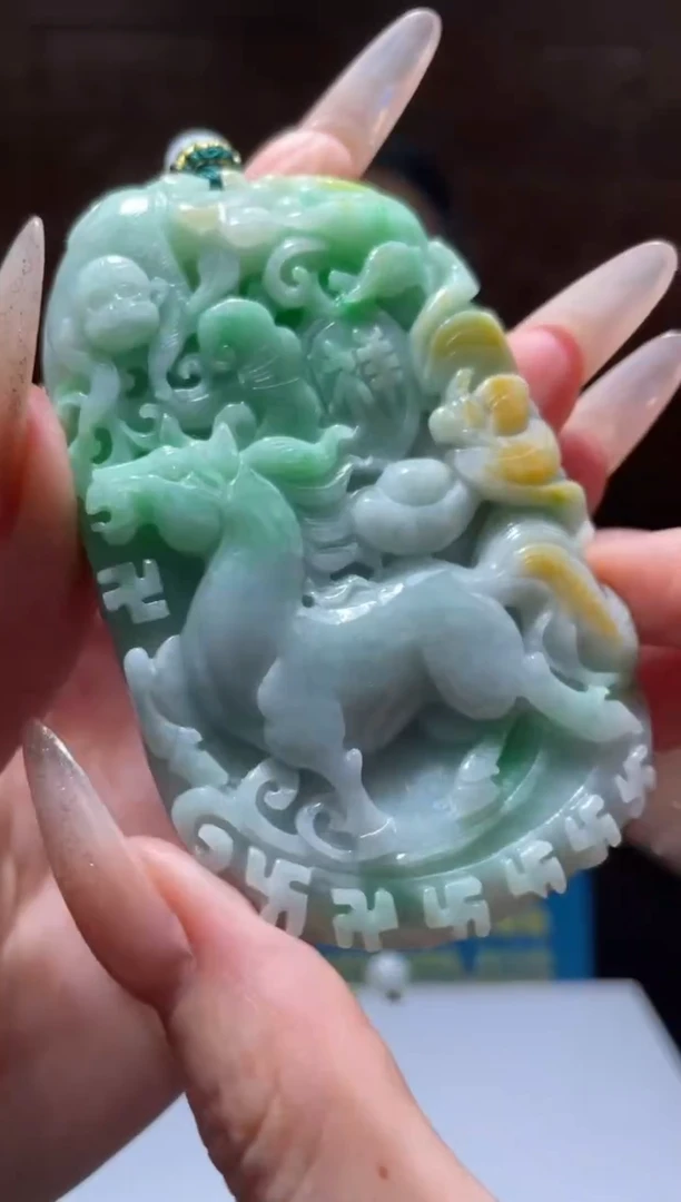 翡翠未镶嵌颈饰Z-@@KJGC052952