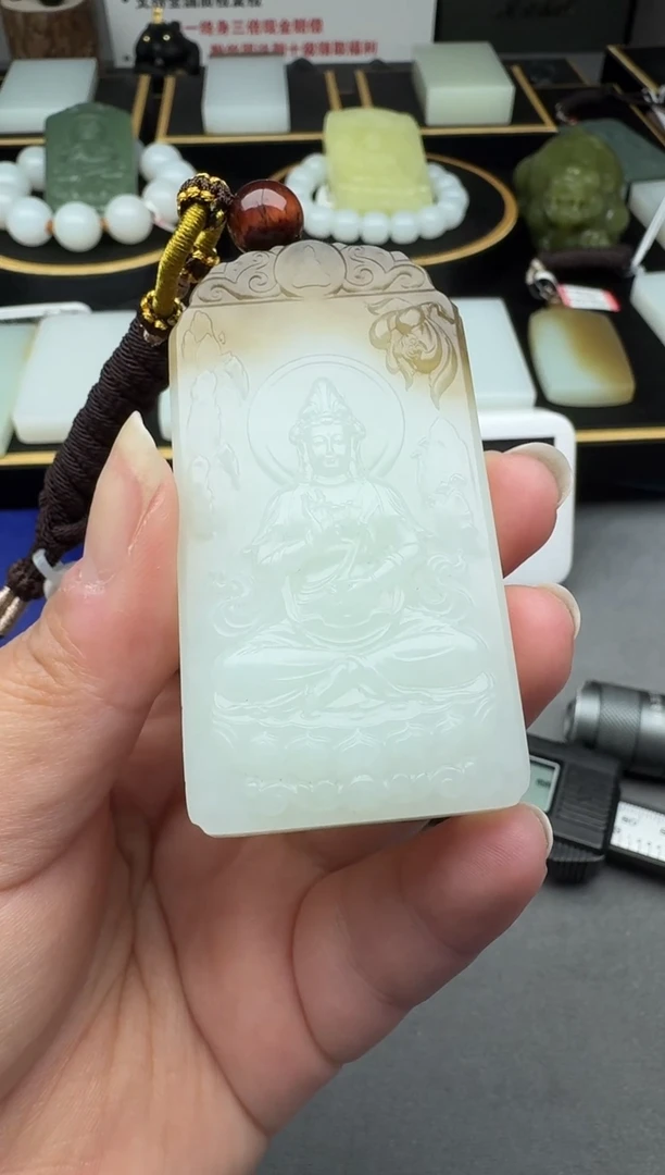 颈饰未镶嵌和田玉4