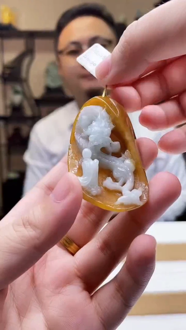 未镶嵌定制翡翠吊坠132