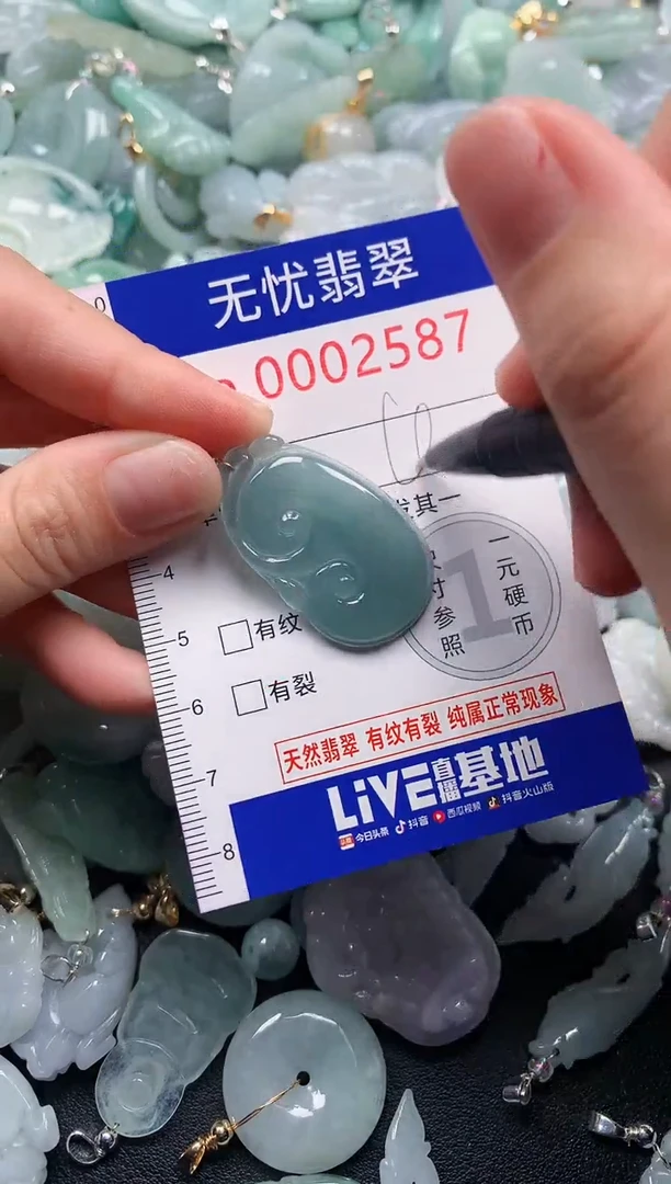 颈饰未镶嵌翡翠2587