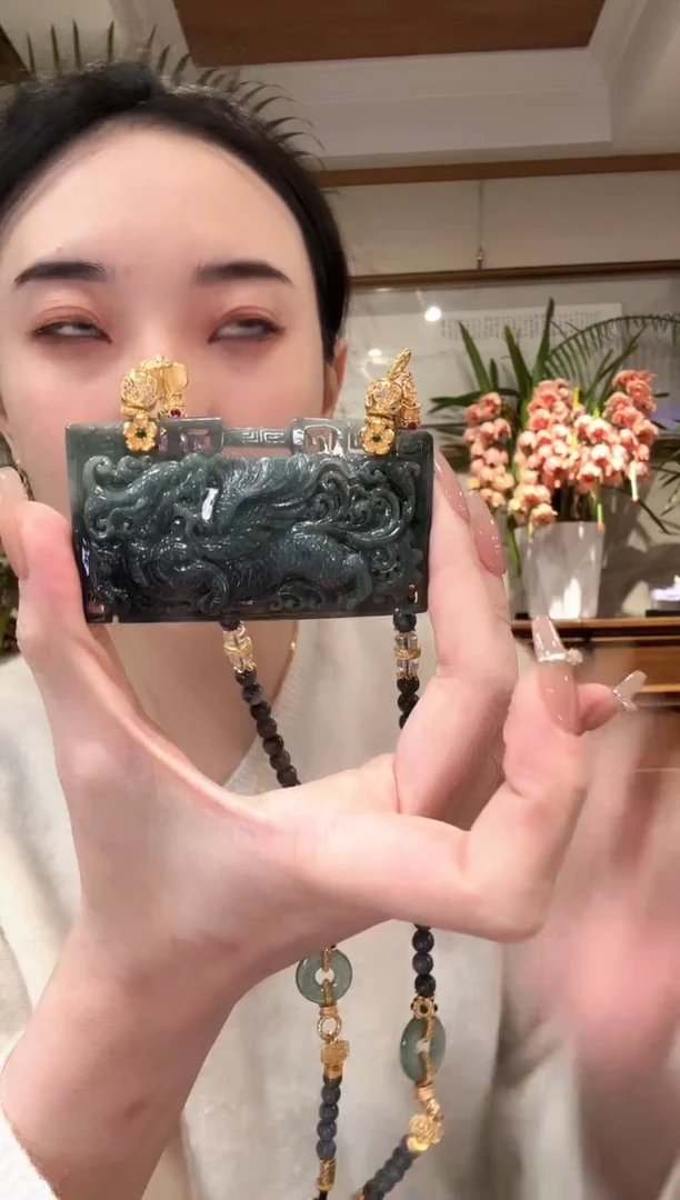 【闪购商品】翡翠颈饰未镶嵌国风