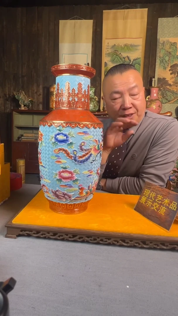 其他瓷精美陶瓷赏瓶摆件