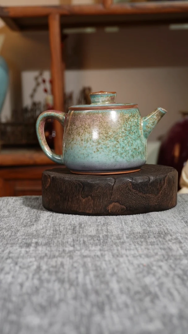 茶盏传奇钧窑炉钧壶