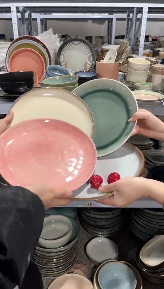 【闪购商品】瓷片外贸尾货瑕疵满20包邮X4 大盘组合