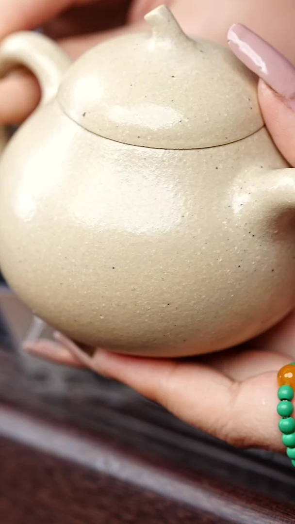 茶壶紫砂112 九溪堂 茄瓜 本山绿 170毫升